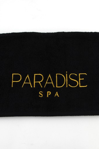PARADİSE LOGO NAKIŞLI HAVLU
