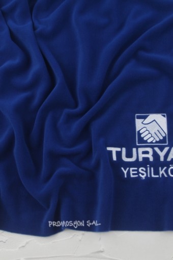 TÜRYAP LOGO NAKIŞLI POLAR ŞAL