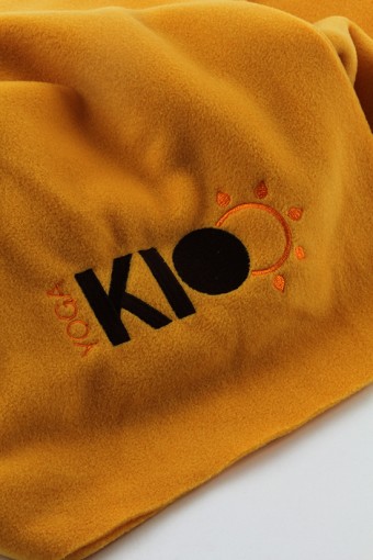 YOGA KİO LOGO NAKIŞLI POLAR ŞAL